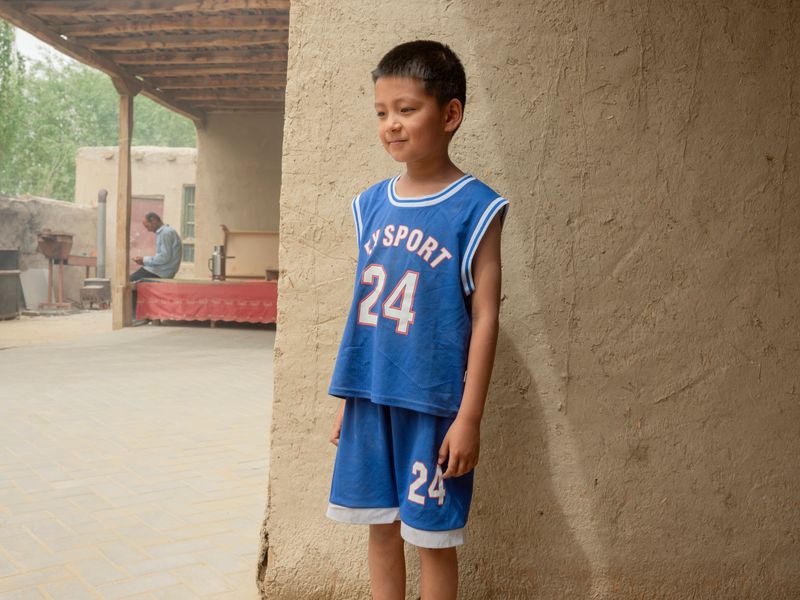 © Pan Wang - elementary school students in Hongqi Village.in Jingjue Ancient City, Xinjiang Uygur Autonomous Region, China, May 24, 2025.