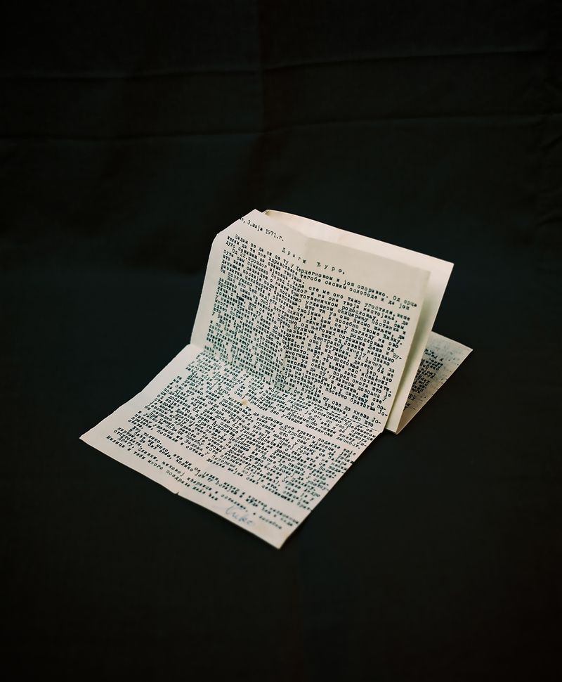 © Marija Mandic - A letter explaining a family tree written by a distant relative sent to my great-grandfather in 1971.