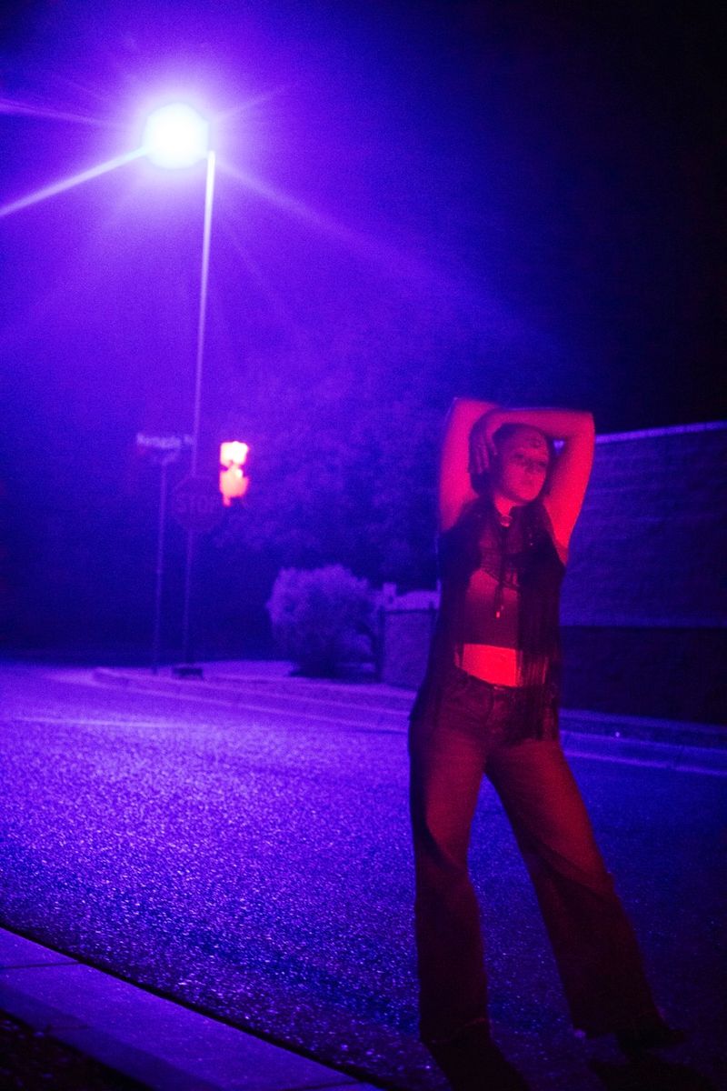 © William Hohe - Charlotte in the streets of Albequerque, NM.