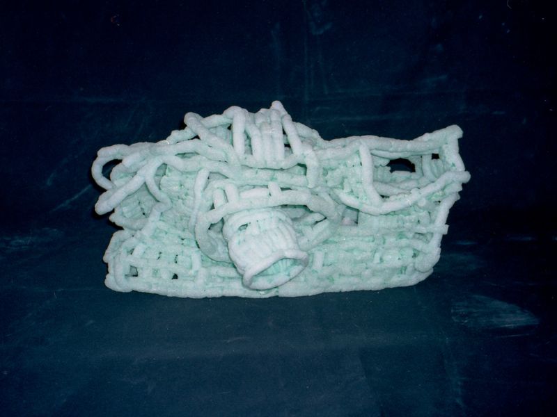 © Bartosz Wajer - Object from the project “Bleica”: a camera made from biodegradable, corn-based material.