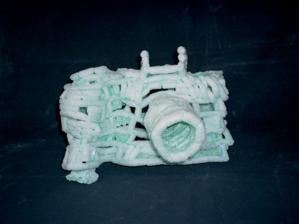 © Bartosz Wajer - Object from the project “Bleica”: a camera made from biodegradable, corn-based material.