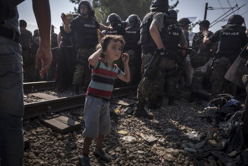 © Sergey Ponomarev - Image from the Exodus: A Long Way Home photography project