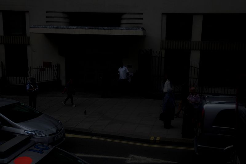 © Roxana and Pablo Allison - From court to prison, Sweatbox view, 2012