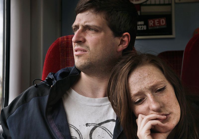 © Roxana and Pablo Allison - Pablo on his way to the solicitor's office with his girlfriend, London, Summer 2012