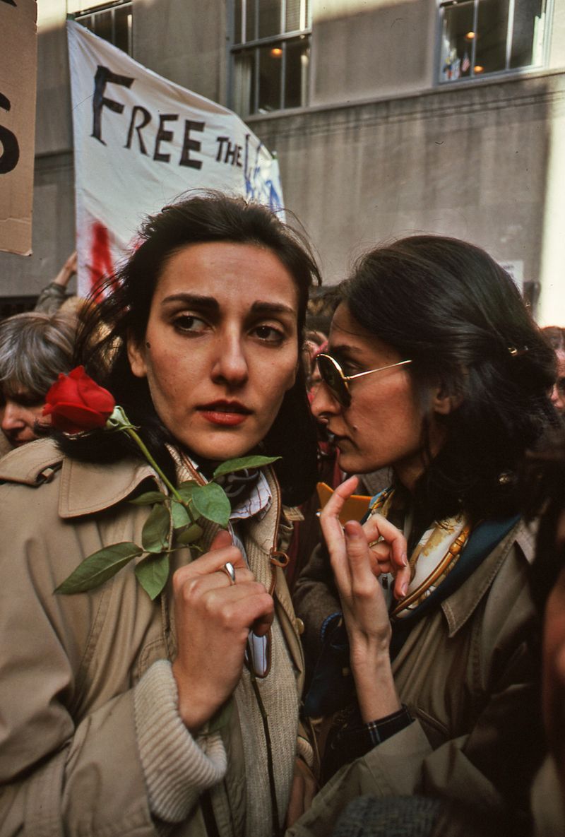 © Diana Mara Henry - Image from the The Women's Pentagon Action and Solidarity with the Women of Iran photography project