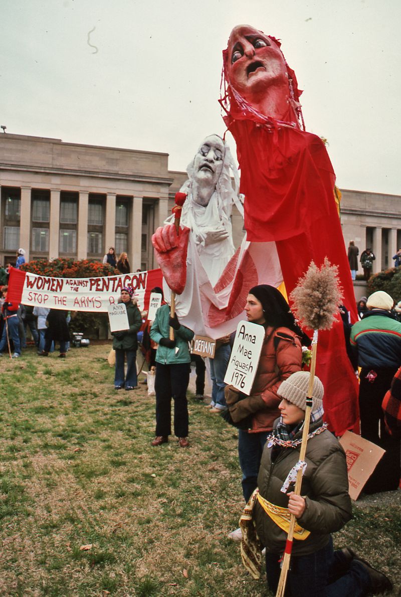 © Diana Mara Henry - Image from the The Women's Pentagon Action and Solidarity with the Women of Iran photography project