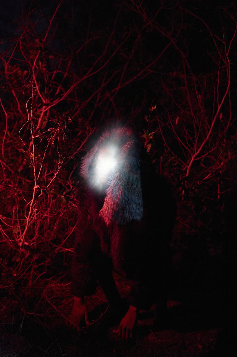© Ana Paula Pereira - "Gualicho" 2025. Gualicho invoked as a protective presence within the territory.