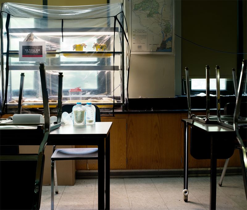 © Corinne Botz - Public School Teacher from Milk Factory, Archival Pigment Print, 40” x 50”, 2016 – 2025.