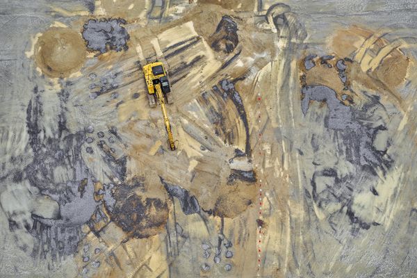 © Peter Essick - Construction Site, Stone Mountain, Georgia