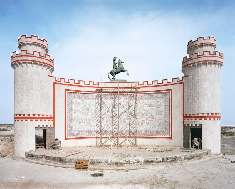 © Roei Greenberg - Under Construction, a theatre at Deir Hijla monastery, near Jericho, 2016