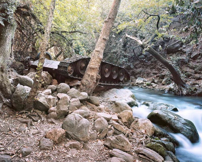 © Roei Greenberg - Syrian Tank (1967), Banias National Park, 2016