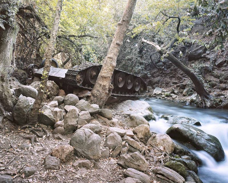 © Roei Greenberg - Syrian Tank (1967), Banias National Park, 2016