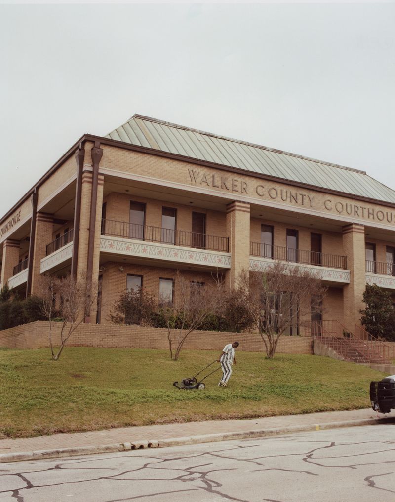 © Romek Rasenas - Man Mowing Dyptych, 2017