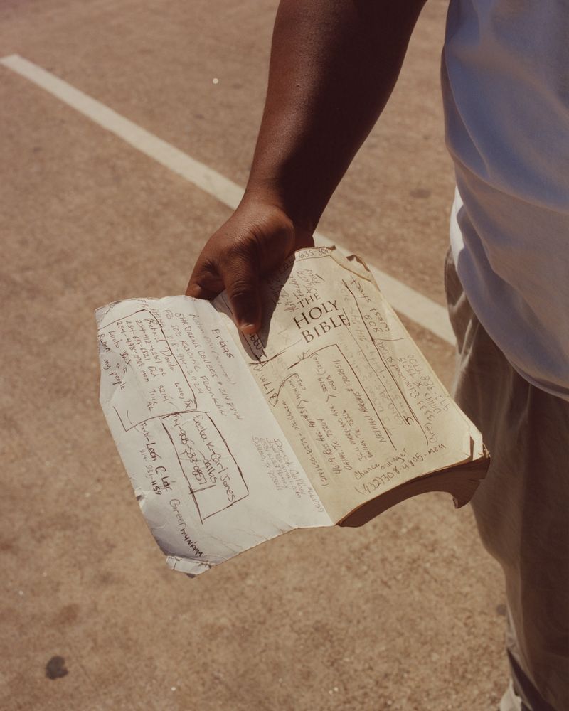 © Romek Rasenas - Holy Bible (Phone Numbers), 2017