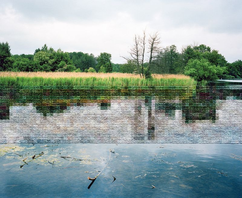 © Diane Meyer - Tegeler Fleiss, Hand Sewn Archival Ink Jet Print, 2019