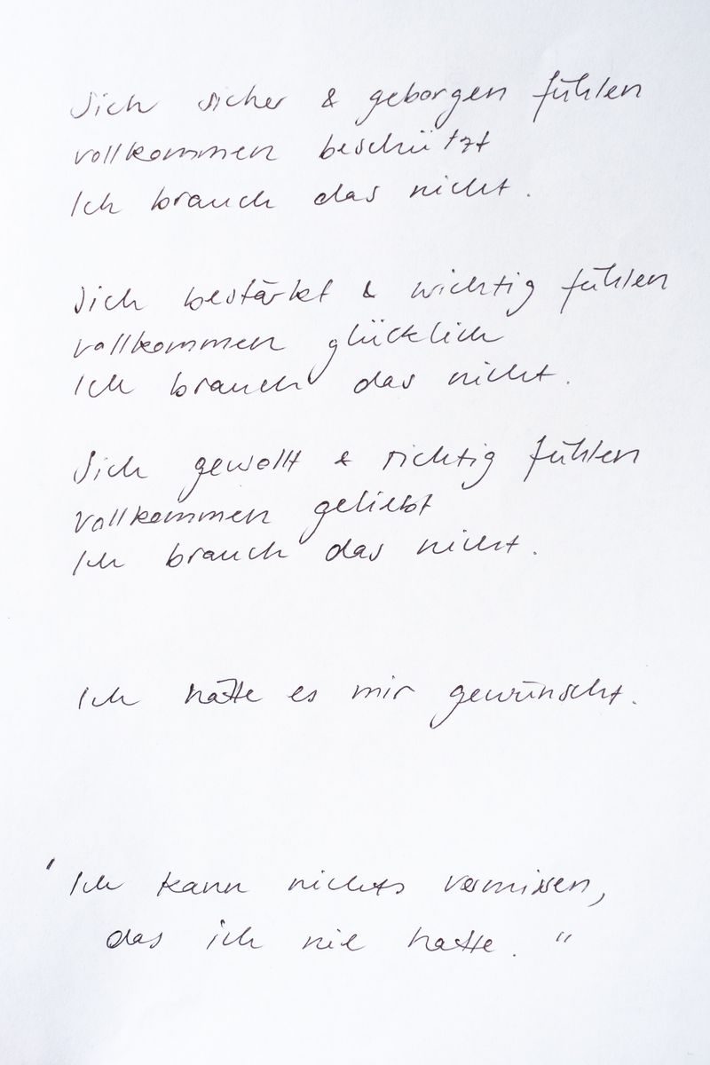 © Sina Opalka - Image from the Daughters without fathers photography project