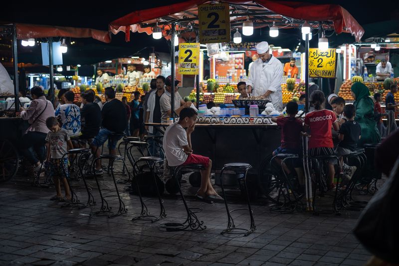 © Sina Opalka - Jemaa el Fna