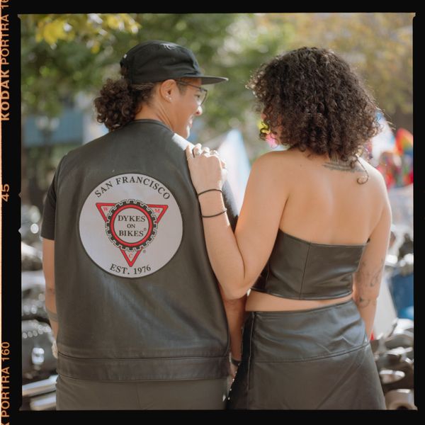 © Camila de Ilhéus - Dykes on Bikes at the Oakland Pride
