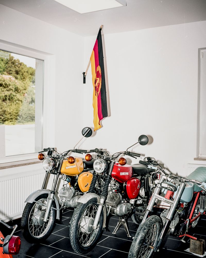 © Paweł Starzec - "This heritage is my job. My workshop deals only with DDR-made motorbikes."