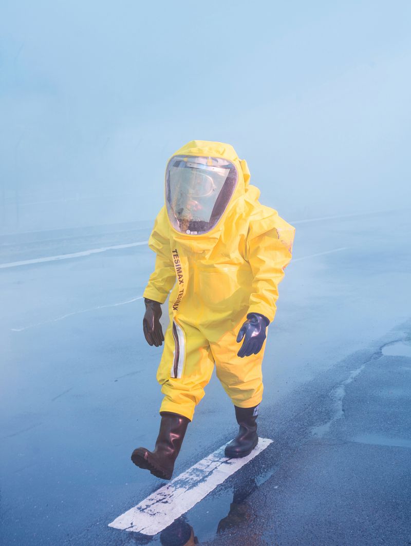 © Hahn Hartung - Emergency training in Wesel, northern Germany.