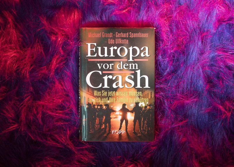 © Hahn Hartung - Book with the title "Europe about to crash"