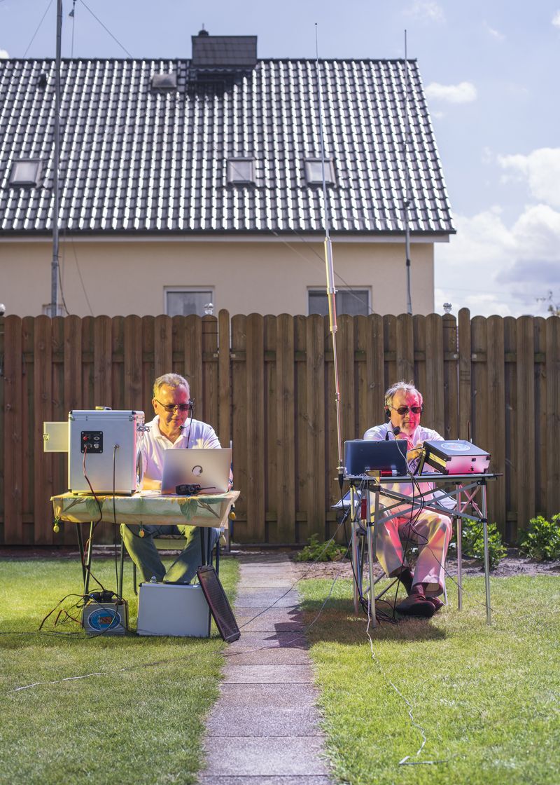 © Hahn Hartung - Amateur Radio Enthusiasts. They aim to maintain communication in case of an emergency.