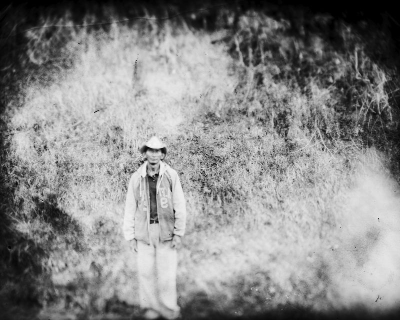 © Karen Miranda-Rivadeneira - man on his way to Lourdes