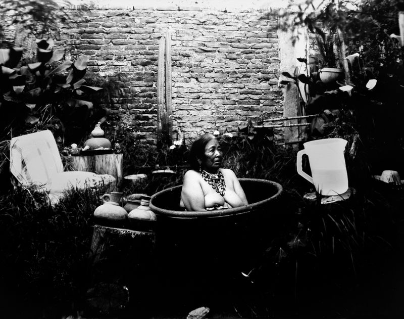 © Karen Miranda-Rivadeneira - mama matilde in her thrusday bath