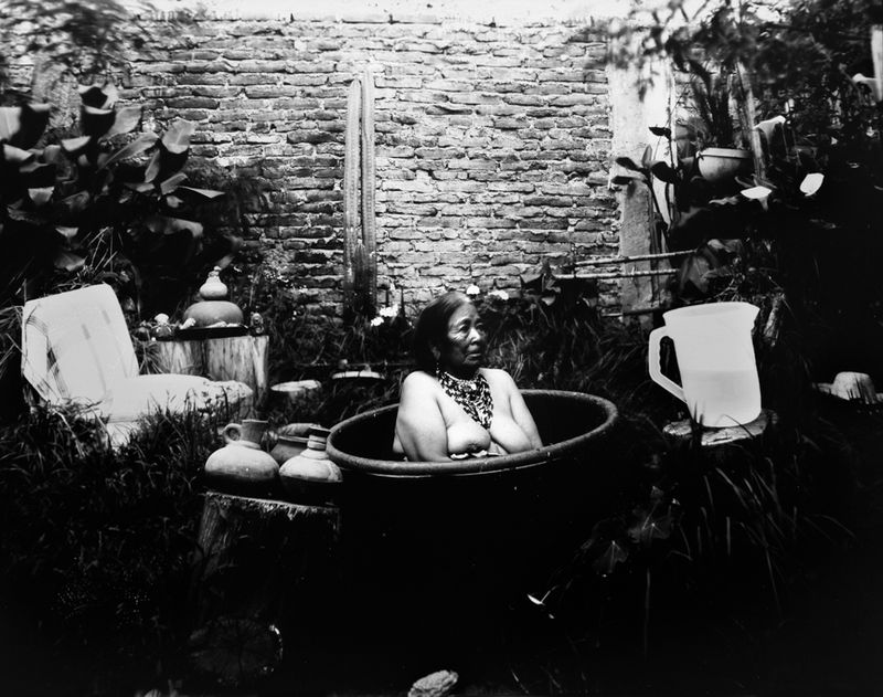 © Karen Miranda-Rivadeneira - mama matilde in her thrusday bath