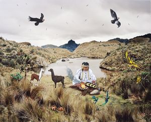 In the mouth of the mountain jaguar everybody is a dancing hummingbird