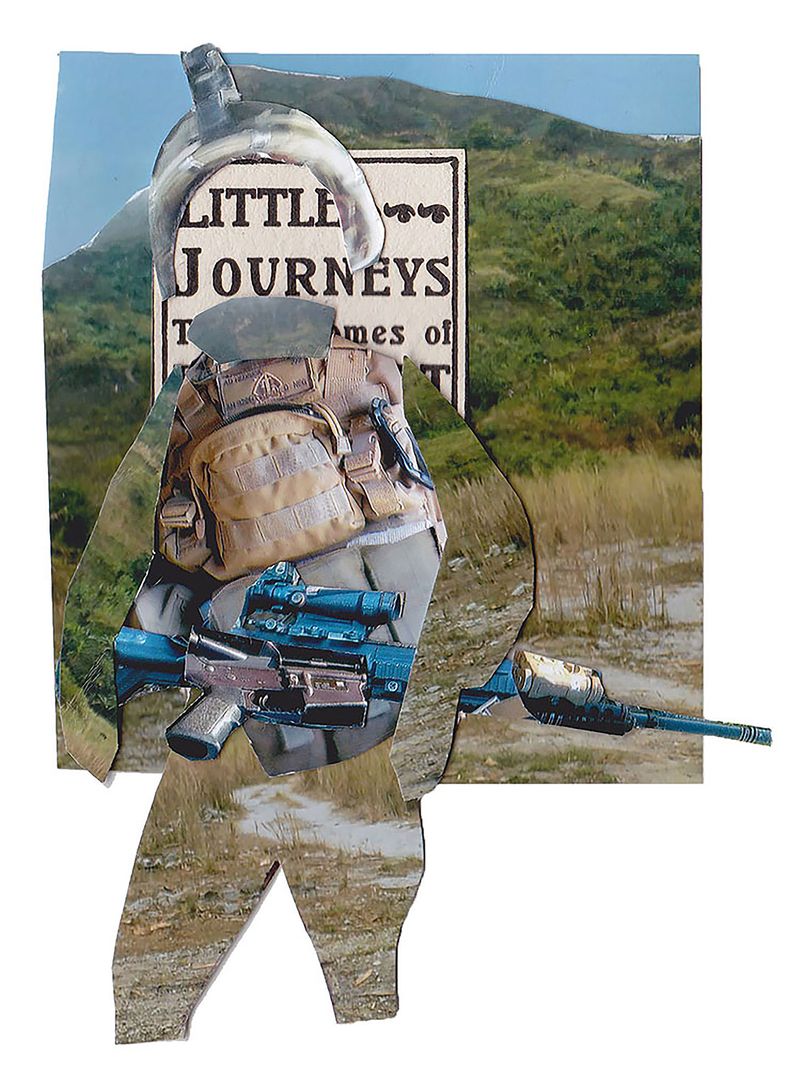 © Ryan Mitchell - Little Journeys, 4x3, Collage