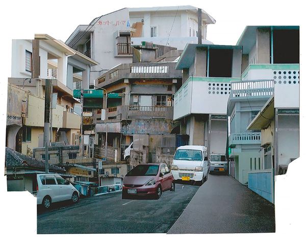 © Ryan Mitchell - Bustling Streets, 5x7, Collage