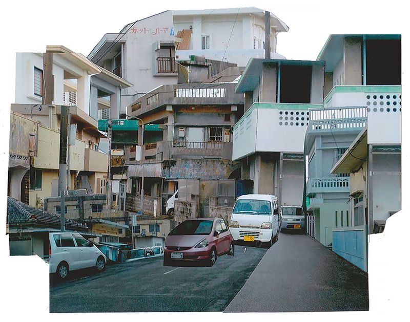 © Ryan Mitchell - Bustling Streets, 5x7, Collage