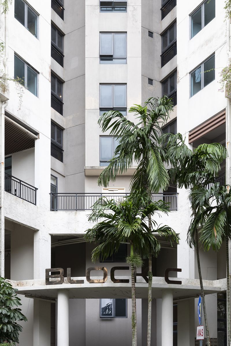 © Francesca Pompei - An architectural perspective of one building in the complex downtown.