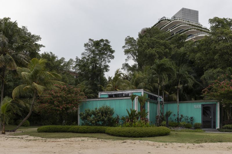 © Francesca Pompei - The abandoned Eco Museum in the beach.