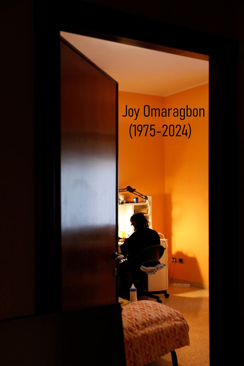 © Francesca Pompei - Francesca Pompei-Joy Omaragbon (1975-2024) Nuova vita. Nuova casa Women’s Shelter