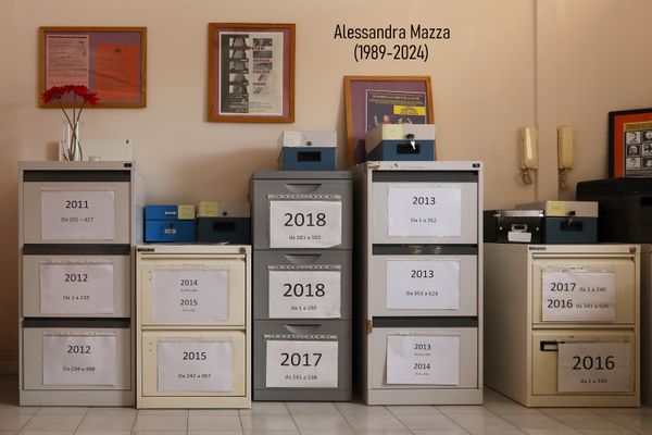 © Francesca Pompei - Alessandra Mazza(1989-2024) D.Colasanti and R. Lopez Anti-Violence Center