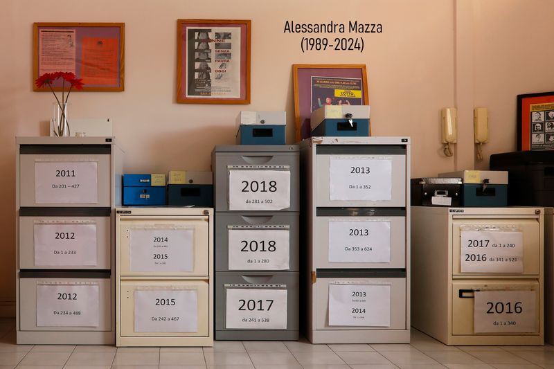 © Francesca Pompei - Alessandra Mazza(1989-2024) D.Colasanti and R. Lopez Anti-Violence Center