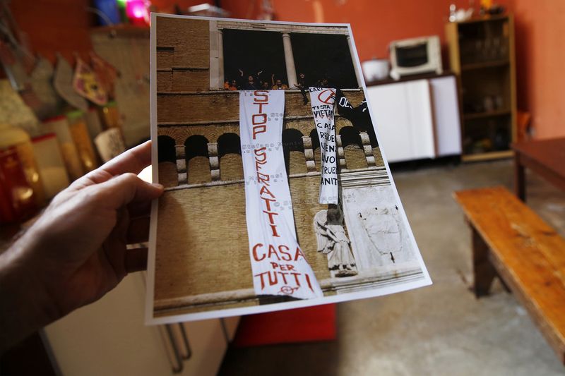 © Francesca Pompei - A photo of a demonstration in the Rome Capitole Hill