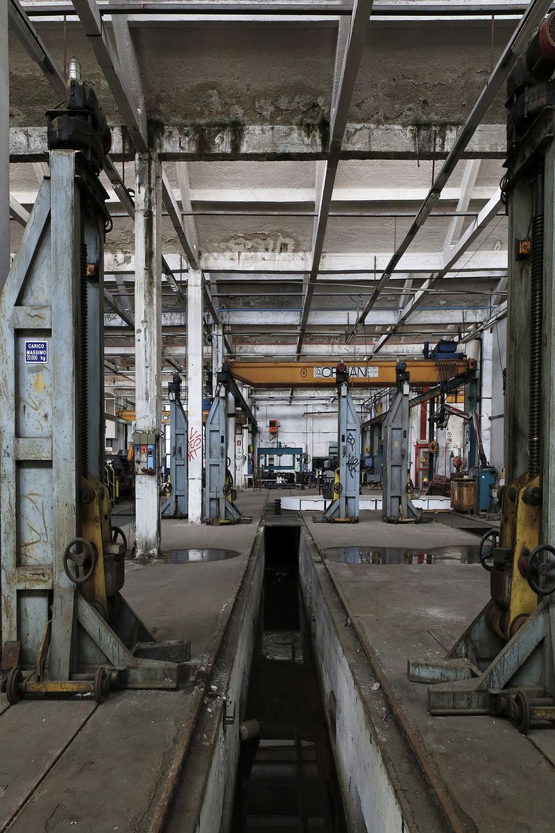 © Francesca Pompei - An inner perspective of OZ, former  Wagon Lits depository, Casal Bertone district