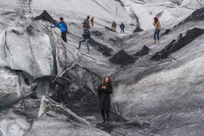 © Kristin Braga Wright - Image from the Ferðamen (Tourists) photography project