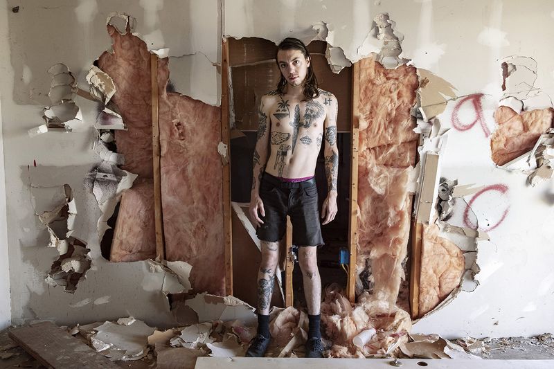 © Scarlett Coten - Jeremy, New Orleans, Louisiana 2018 / "Plan américain" series (2017/2019) Second chapter of the "M" trilogy (2012/2023)