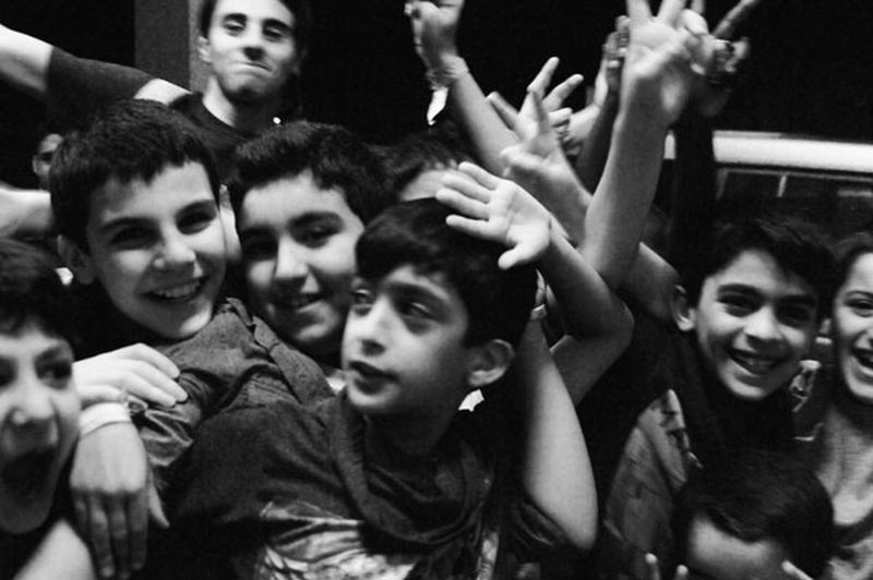 © Stephen Boyle - Children play up for the camera at Dublin's principle Shia mosque during Ramadan.MilltownAugust 2012