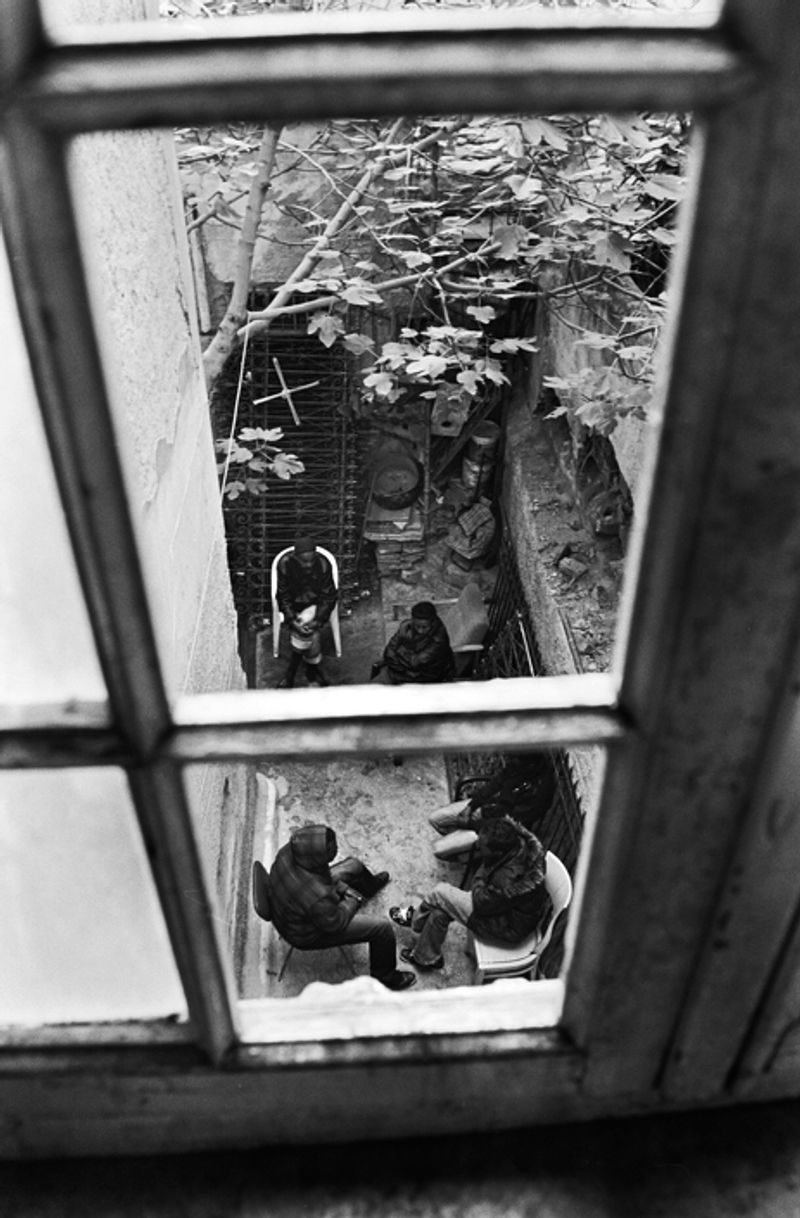 © Stephen Boyle - Somali migrants in Athens. 2011.