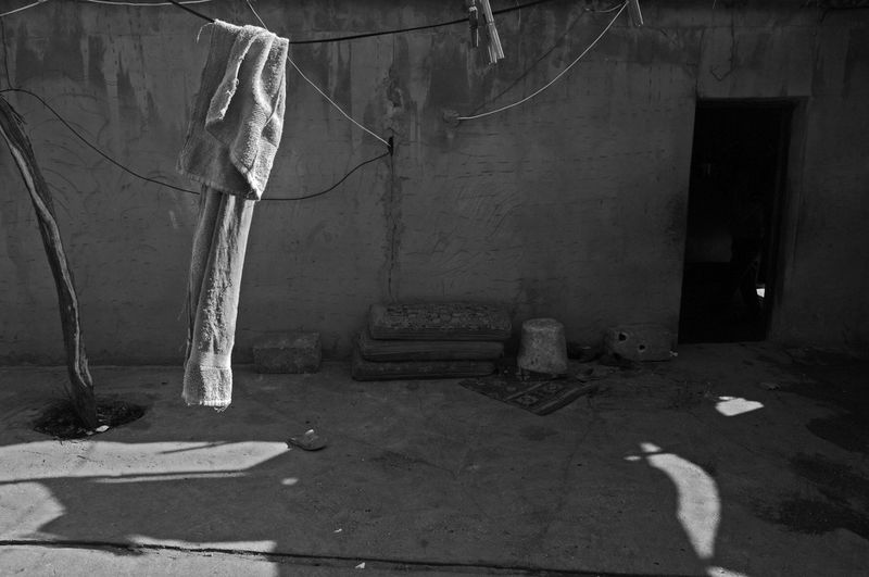 © Stephen Boyle - Premises inhabited by Syrians fleeing the civil war. Beqaa Valley, Lebanon. February 2014.