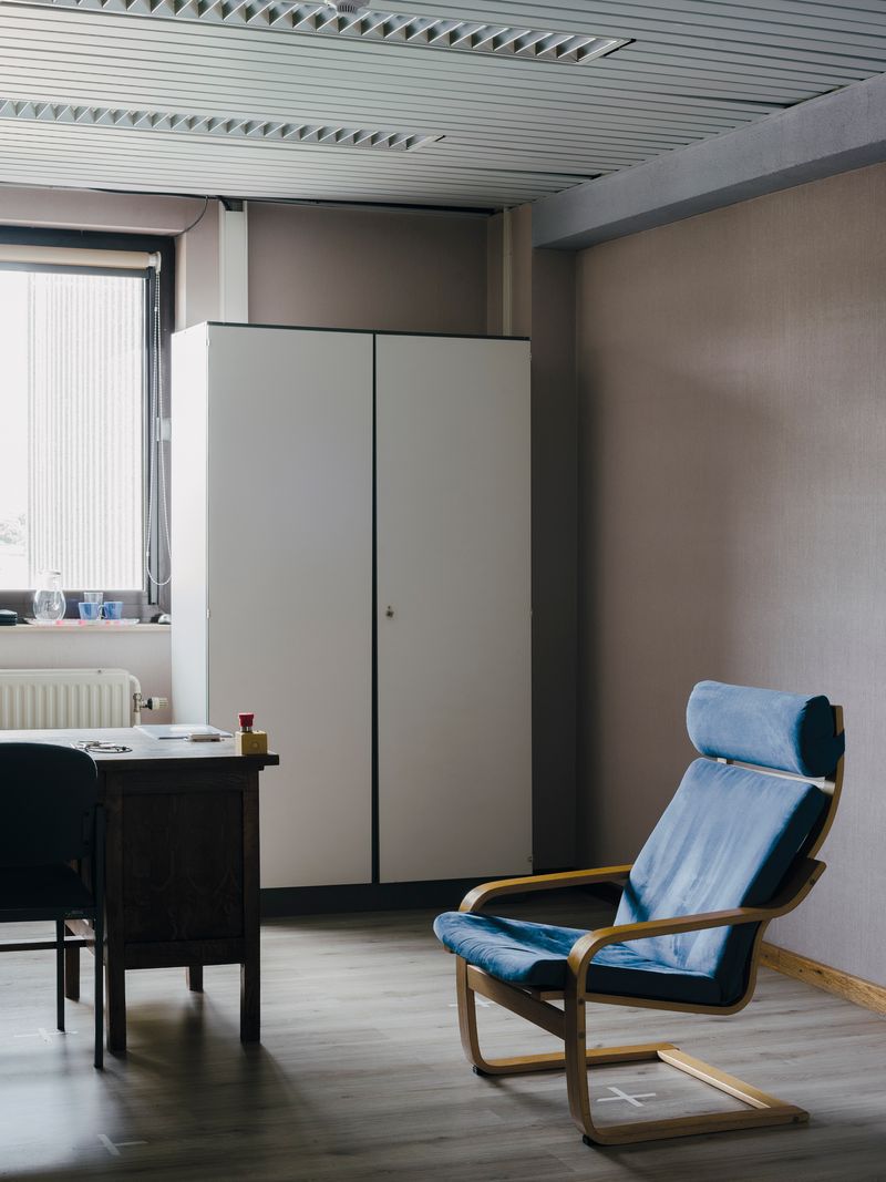 © Nick Somers - Experiment room of a provocation study on electrohypersensitive people.