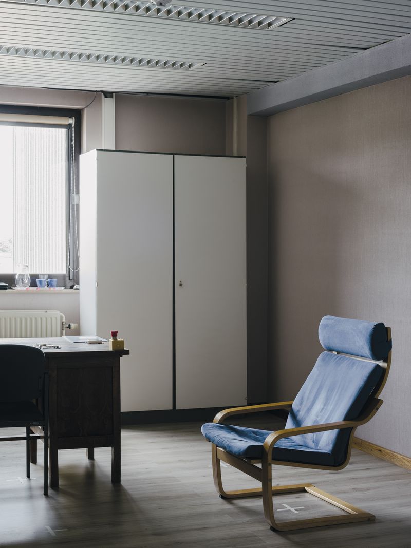 © Nick Somers - Experiment room of a provocation study on electrohypersensitive people.