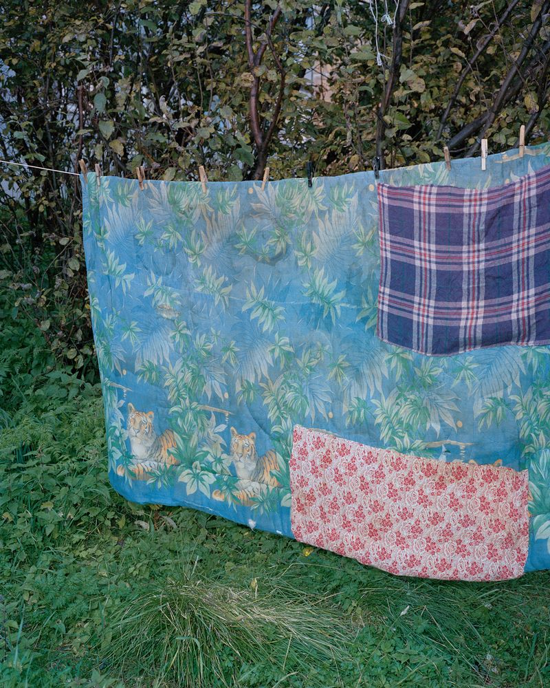 © Tanya Sharapova - A rare moment of no rain and no snow, when locals can dry their linen outside, Murmansk.