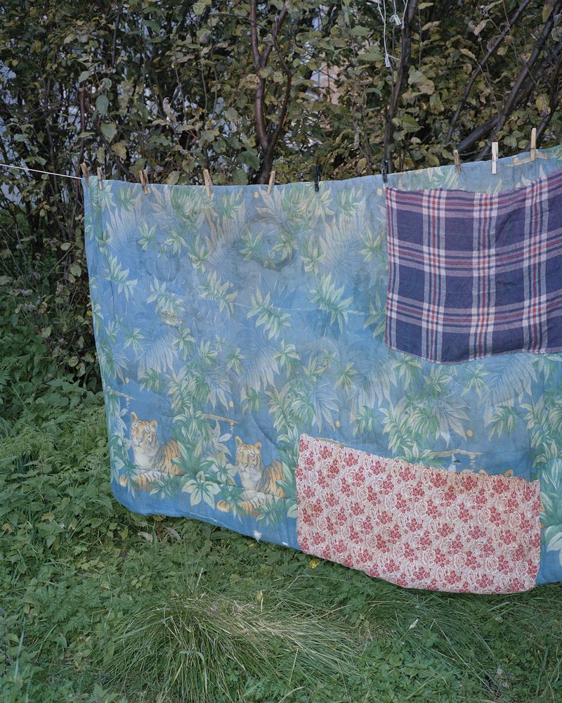 © Tanya Sharapova - A rare moment of no rain and no snow, when locals can dry their linen outside, Murmansk.