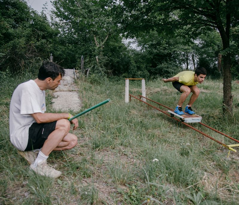 © Vladimir Zivojinovic - Image from the The First Serbian Ski jumper photography project